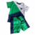 Conjunto menino azul e verde