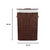 Cesto De Roupa Bambu Retangular Multiuso Banheiro Lavanderia - comprar online