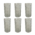 Jogo 6 Copos De Vidro Verona Long 300ml
