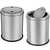 Lixeira Cesto De Lixo Tampa Basculante 5 Litros Inox - comprar online