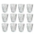 Jogo 12 Copos De Vidro Diamond 300ml - comprar online