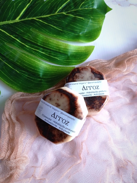 Kit 5 Sabonetes de Arroz