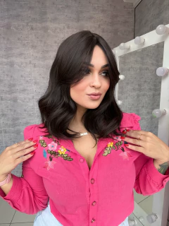 Wig Sara Cor: Castanho #4 - comprar online