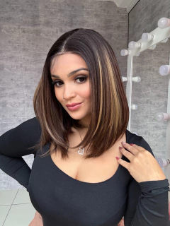 Lace Front Helena New Fibra Premium 13x6 Cor: #R4/33/22 - comprar online