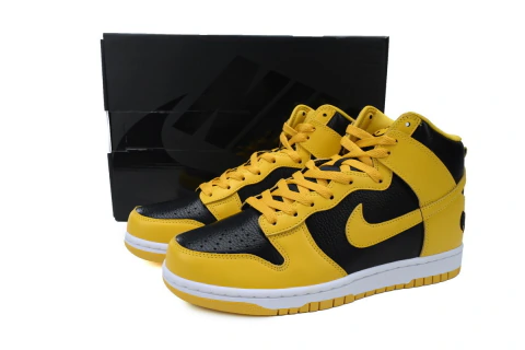 Wu-Tang Clan x Nike Dunk High "Black and Pollen"