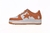 A Bathing Ape Bape Sta Low "White Orange" - SNEAKER MAN