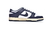 Nike Dunk Low “Midnight Navy and White” na internet