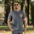 Remera GORILLA GUN PARADISE - gris topo snow