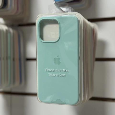 SILICONE CASE - 15 PRO MAX - TURQUESA (IP15PM-SIL-030)