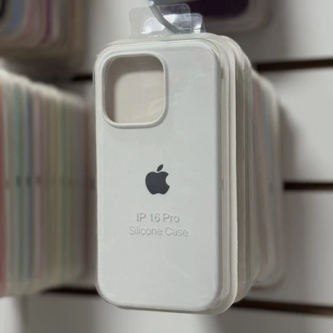 SILICONE CASE - 16 PRO - BLANCO (IP16P-SIL-005)