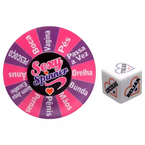 Sexy Spinner Jogo Sensual Diversão Ao Cubo