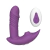 Estimulador de clitóris, recarregável. Com penetrador, possui 3 modos de vai e vem, com 12 modos de pulsação roxo