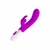 Vibrador ponto g e estímulo clitóris língua e coelho pretty love cerberus