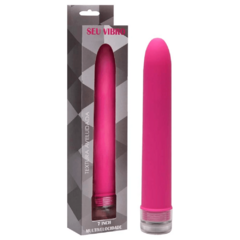 Vibrador Personal Aveludado Multivelocidade 17,5cm - comprar online
