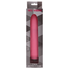 Vibrador Personal Aveludado Multivelocidade 17,5cm