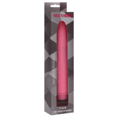 Vibrador Personal Aveludado Multivelocidade 17,5cm - comprar online