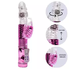 Imagem do Vibrador Rotativo Vai e Vem USB - 36 Modos