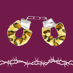 Imagem do Algema de Metal Com Pelúcia - Hand Cuffs - Resistência Nível 2/6