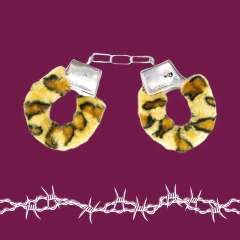 Imagem do Algema de Metal Com Pelúcia - Hand Cuffs - Resistência Nível 2/6