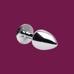 Plug P Redondo Em Aço Inox - loja online