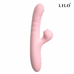 Vibrador Ponto G Com Vai e Vem e Pulsador de Clitóris na internet