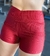 SHORTS TRANSPASSADO VERMELHO