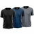 Kit 3 Camisetas Masculina Dry Fit Colmeia | NanoFit Men na internet