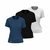 Kit 3 Babylook Feminina DRI-LEVE