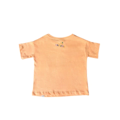 Remera Oversize Mk Friends Durazno - comprar online