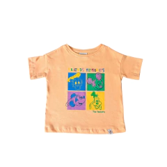 Remera Oversize Mk Friends Durazno