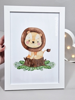 QUADRO SAFARI (LEÃOZINHO)