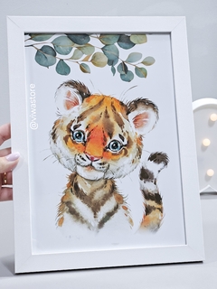 QUADRO COLEÇÃO SAFARI MINIMALISTA