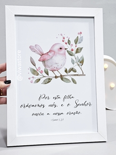 KIT COM 3 QUADROS (JARDIM DAS FADAS) -  Quadros infantis Viwá Store