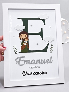 QUADRO INICIAL + NOME + SIGNIFICADO (SÃO JOSÉ COM MENINO JESUS)