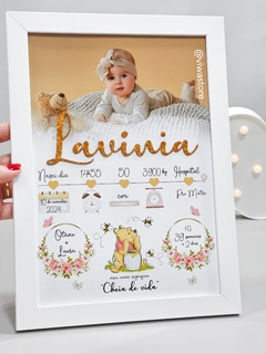 MEU NASCIMENTO COM FOTO (URSINHO POOH)