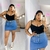 MINI SAIA JEANS RECORTE - comprar online