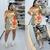 Vestido lastex flor U - comprar online