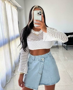 TOP CROP CALADO