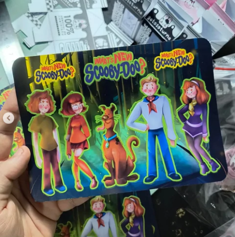 Cartela de Adesivos | Scooby-Doo - comprar online
