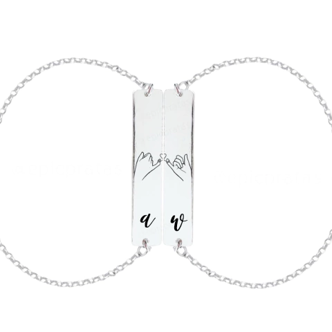 Kit pulseira personalizável