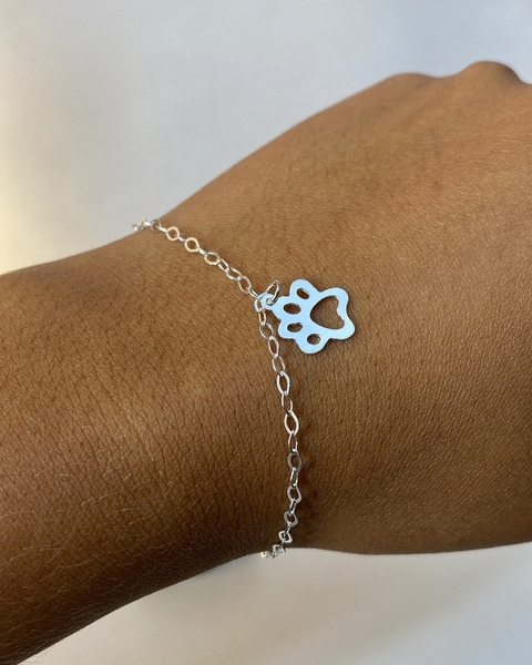 Pulseira Patinha 18 cm✨