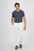 CALÇA BRANCA DE SARJA MASCULINA SPORT FINO - 7523215