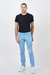 CALÇA JEANS SLIM CLARA MASCULINA COM PUÍDOS