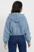 JAQUETA JEANS FEMININA CLARA - 902303 - Zamany Jeans 