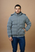 JAQUETA DE INVERNO MASCULINA CINZA - 30007 na internet