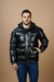 JAQUETA PRETA DE INVERNO MASCULINA - 30006 na internet