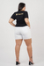 SHORT SARJA FEMININO PLUS SIZE BRANCO - 84029 - comprar online