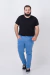 CALÇA JEANS SLIM MASCULINA CLARA PLUS SIZE - 762213