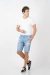 BERMUDA JEANS MASCULINA CLARA RASGADA - 732229 na internet