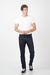 CALÇA SARJA MASCULINA AZUL MARINHO - 5003777